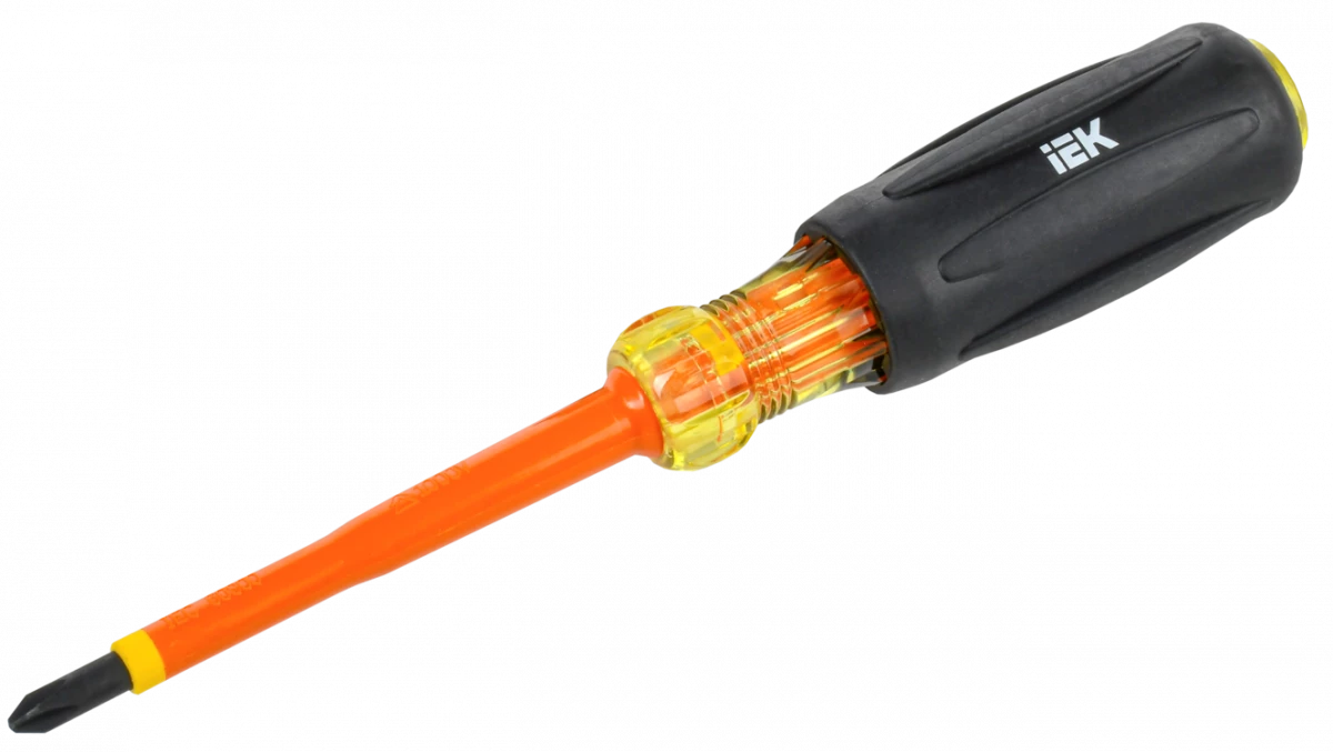 Отвертка диэлектрическая PH2х100 Т3 ARMA2L 5 IEK A2L5-SC30-T3-PH-20-100