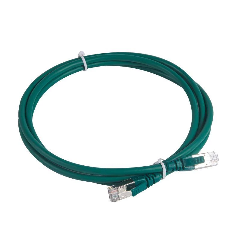 Legrand Патч-корд LCS RJ45 S/FTP кат.6А 2м зел. Leg 051867