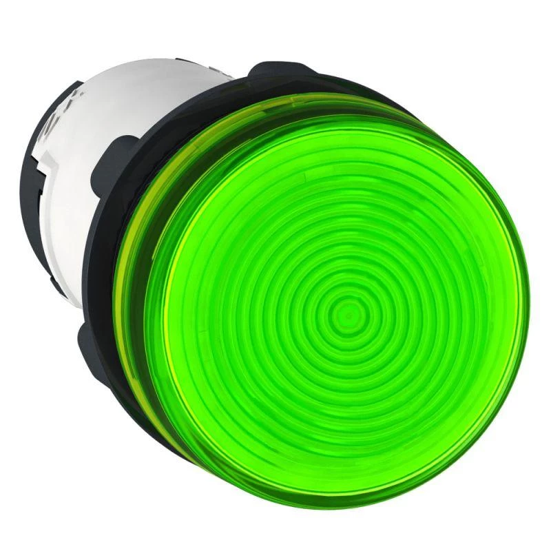 Schneider Electric Лампа светосигнальная d22мм 230В зел. SchE XB7EV73P