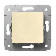 Legrand Выключатель 1-кл. СП Cariva 10А IP20 250В авт. клеммы механизм сл. кость Leg 773756