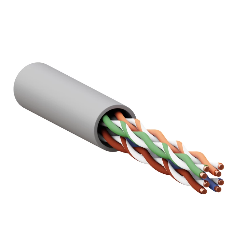 Фото EKF TRC-5EUTP-04PVC-GY-IN3