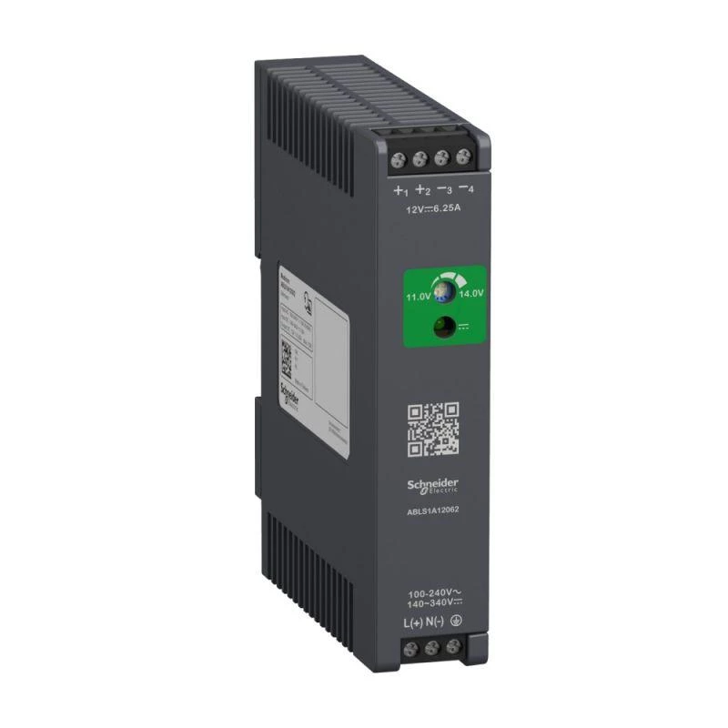 Schneider Electric Блок питания оптимальный ABL MODICON 12В 75Вт SchE ABLS1A12062
