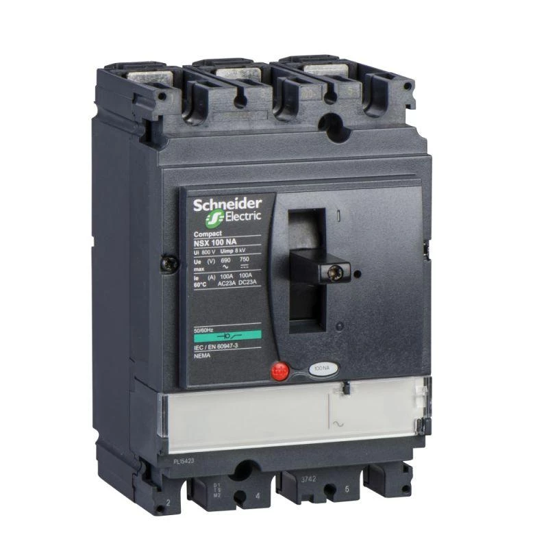 Schneider Electric Выключатель нагрузки 3п 100А NSX100NA Compact SchE LV429629