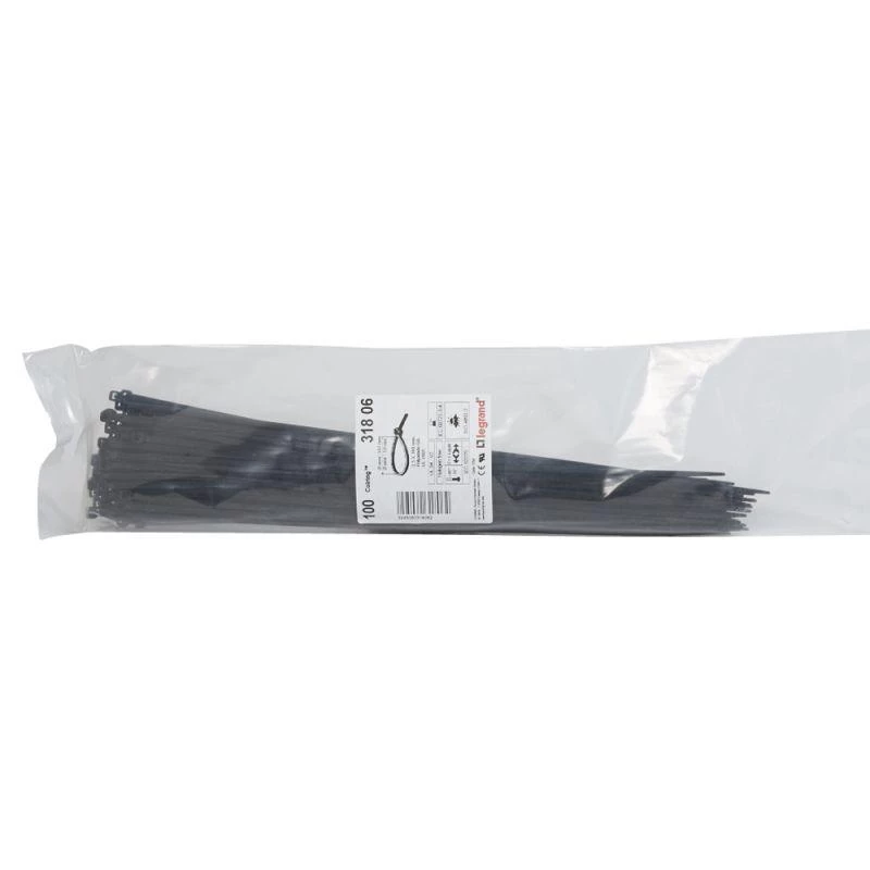 Legrand Хомут кабельный Colring 3.5х360 черн. (уп.100шт) Leg 031806