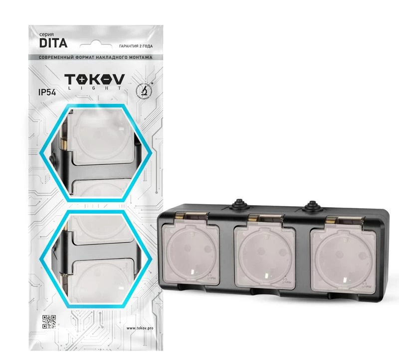 Фото TOKOV ELECTRIC TKL-DT-R3Z-C14T-IP54