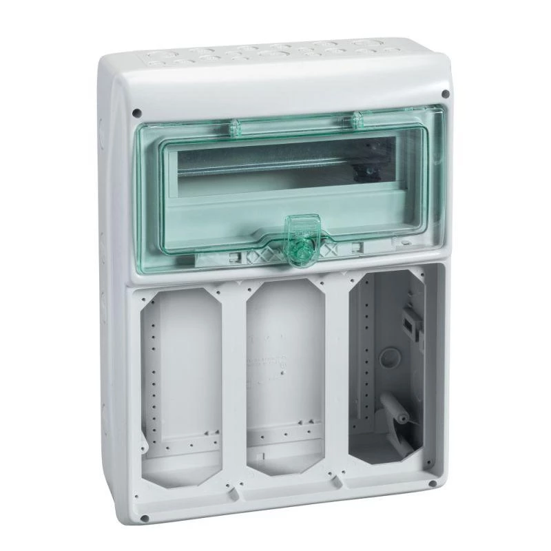 Schneider Electric Щит-мини ОП Kaedra IP65 12м 3 отв. роз. 63А SchE 13187