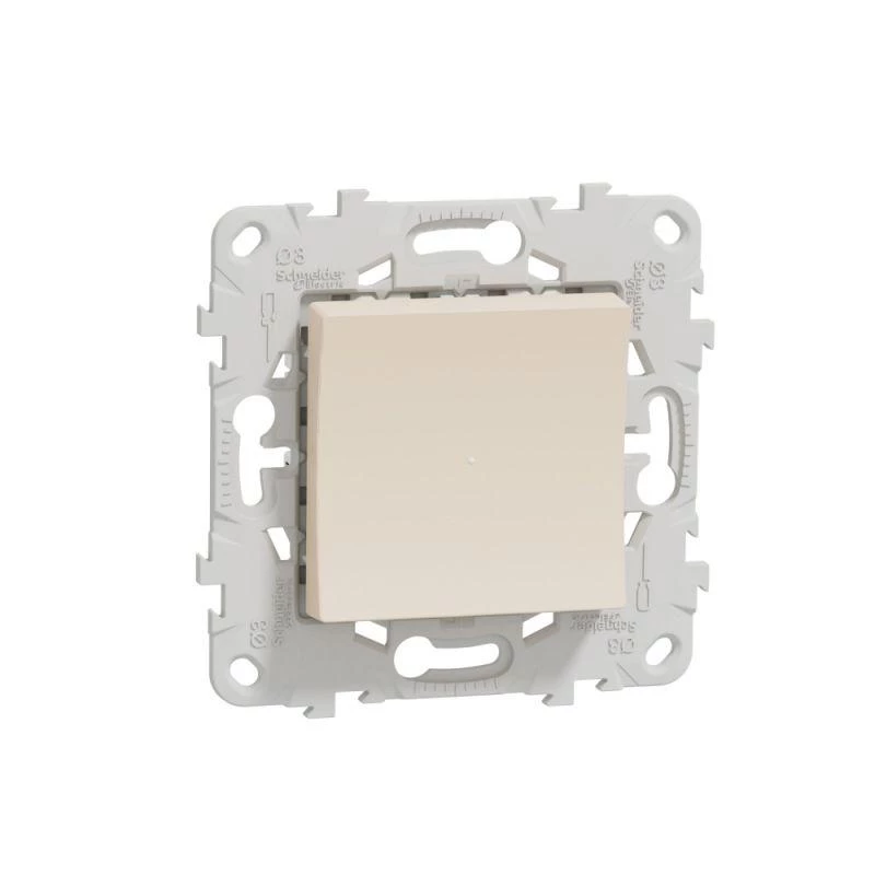 Schneider Electric Выключатель релейный Wiser Unica New 10А механизм беж. SchE NU553844