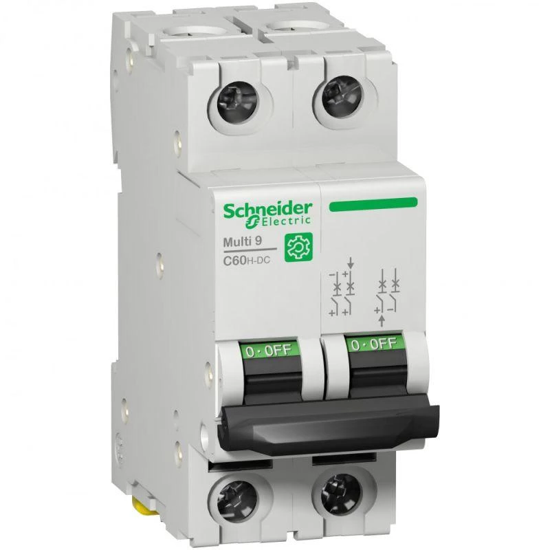 Schneider Electric Выключатель автоматический модульный 2п C 4А C60H-DC SchE M9U21204