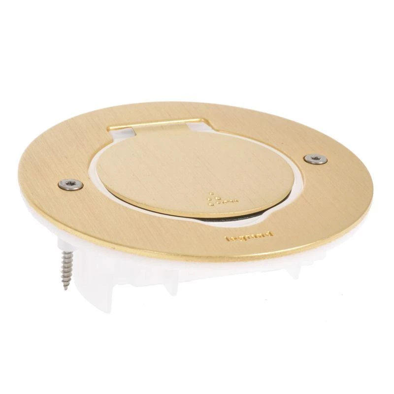 Legrand Блок встраиваемый 2м IP44 круглый бронз. Leg 089711