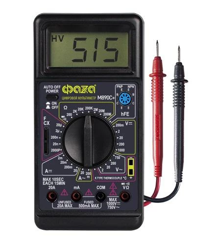 ФАZА Мультиметр цифровой M890C+ 5008816