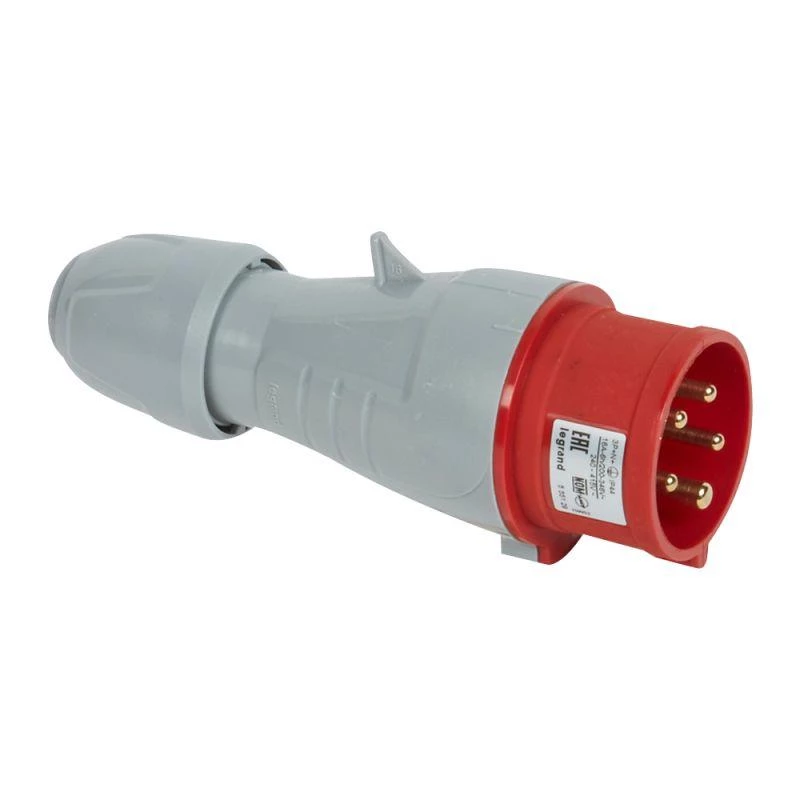 Legrand Вилка мобильная 16А 3К+Н+З 380В IP44 блист. Leg 090119