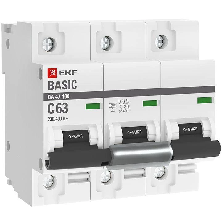 Фото EKF mcb47100-3-63C-bas