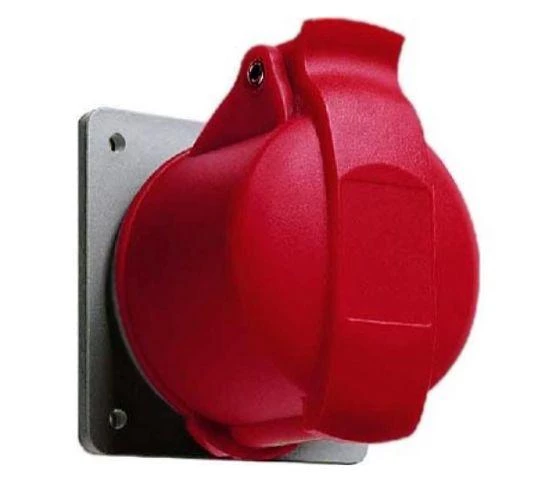 ABB Розетка 16А 3P+N+E панельн. прям. IP44  2CMA193187R1000