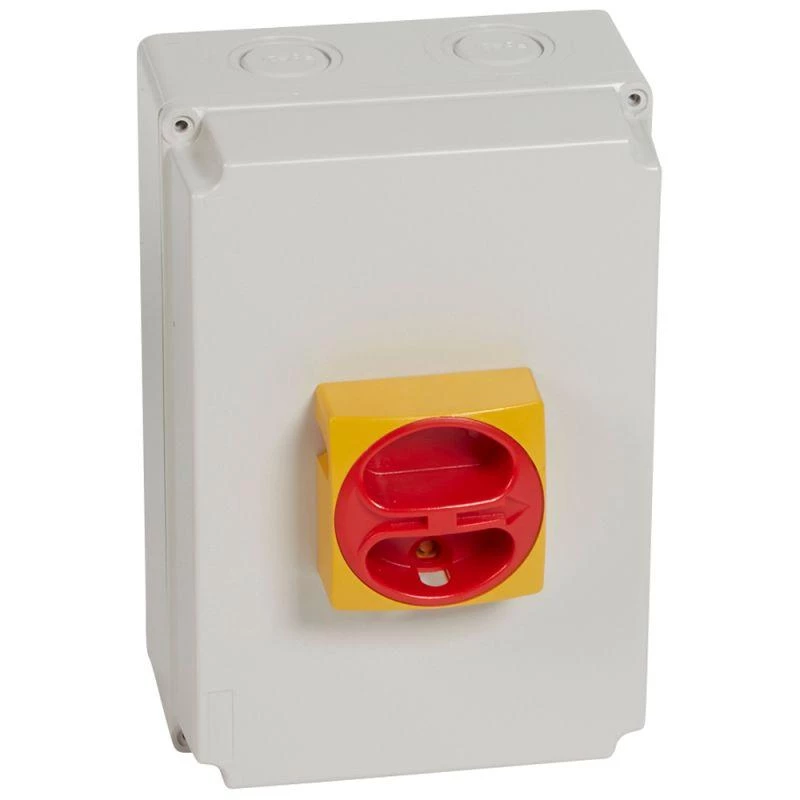Legrand Выключатель-разъединитель дистанцион. 4п нсл 40А в боксе IP65 Leg 022184