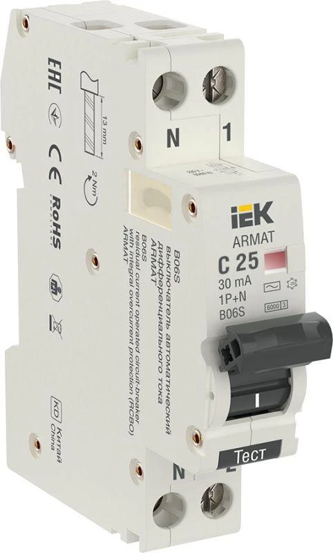 Фото IEK AR-B06S-1N-C25C030