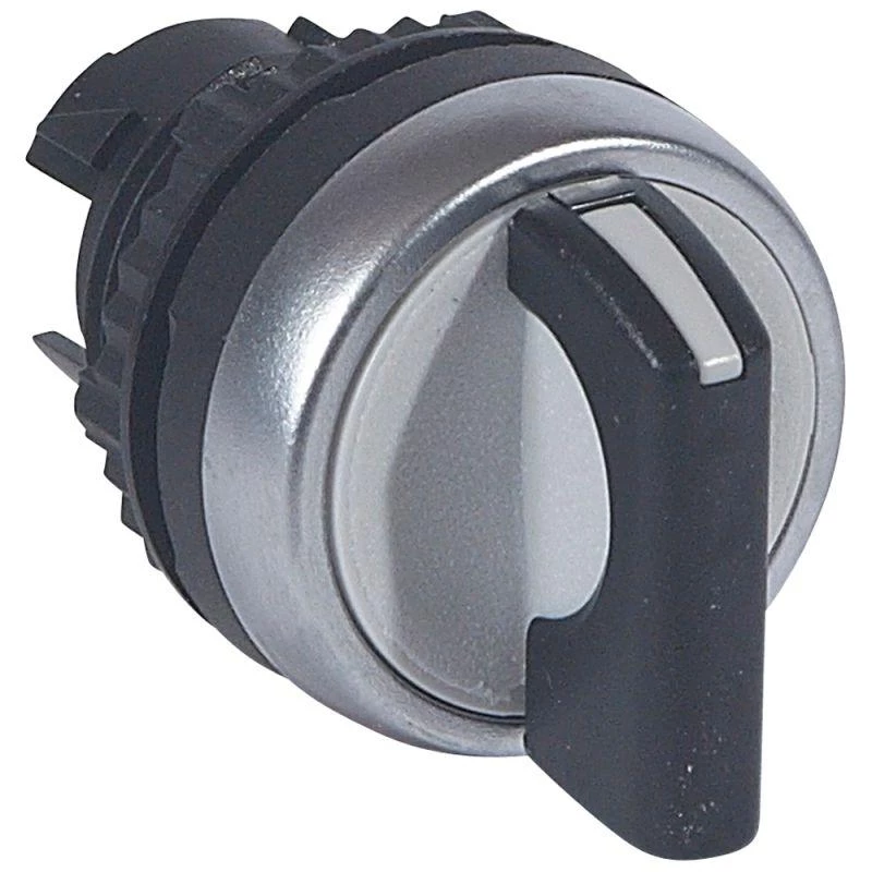 Legrand Переключатель 2полож. с фикс. 90град. черн. Osmoz Leg 023918
