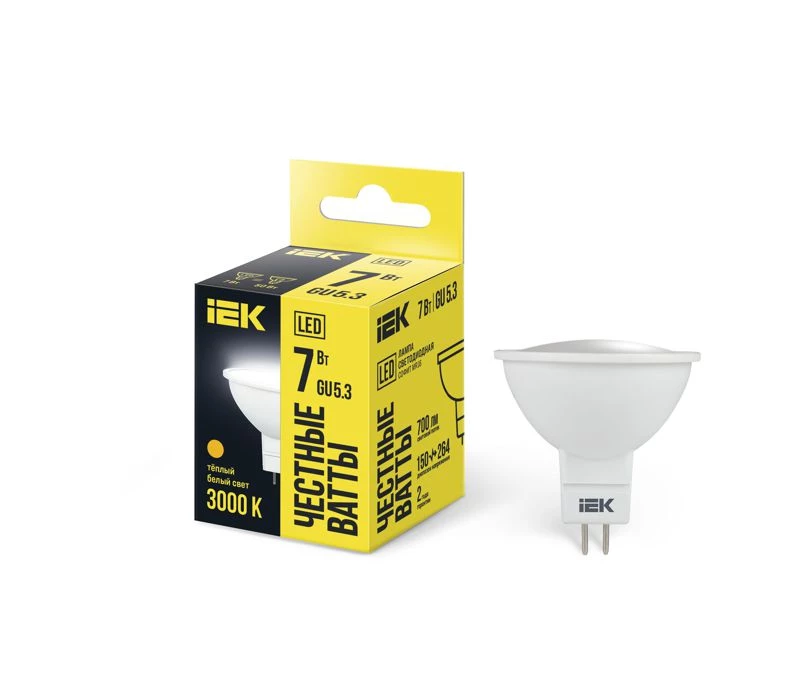 Фото IEK LLE-MR16-7-230-30-GU5