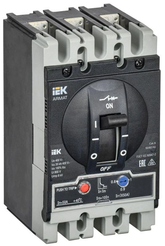 Фото IEK AR-MCCB-3S-035-0050A-ATUC