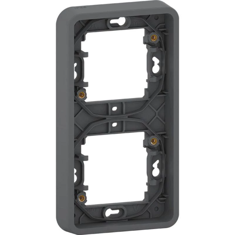 Schneider Electric Рамка 2-м Mureva Styl вертик. IP55 антрацит SchE MUR34151