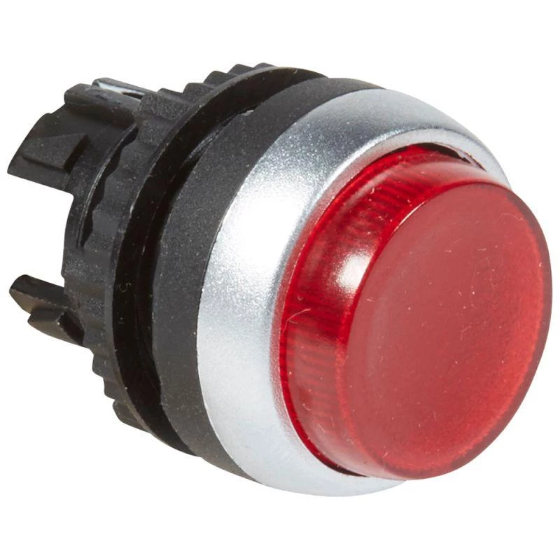 Legrand Головка для кнопки выступ. с возвр. с инд. красн. Osmoz Leg 024026