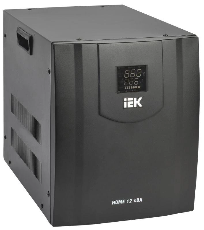 IEK Стабилизатор напряжения HOME СНР1-0-12кВА электрон. переносной  IVS20-1-12000