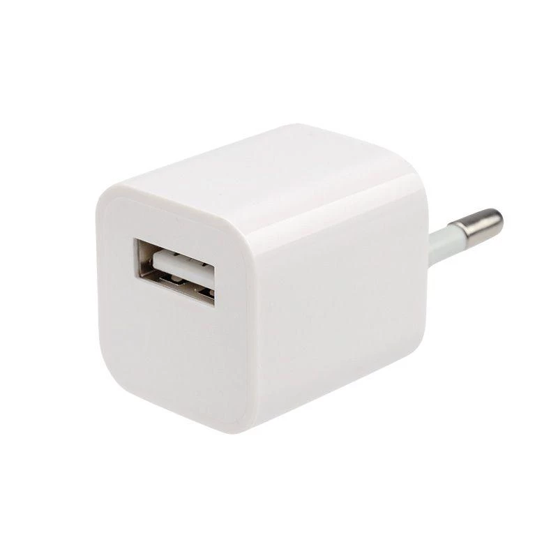Rexant Устройство зарядное сетевое квадрат USB (СЗУ) (1000mA) бел.  18-1914
