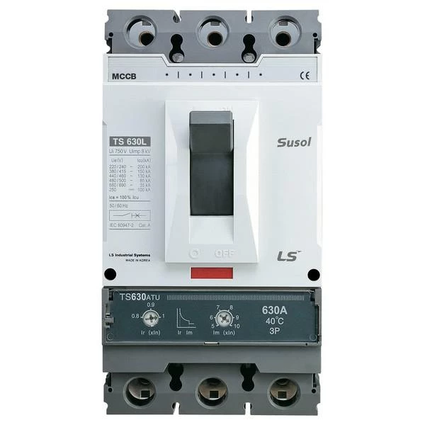 LS Electric Выключатель автоматический 3п 3т 630А 65кА TS630N FTU  108000800