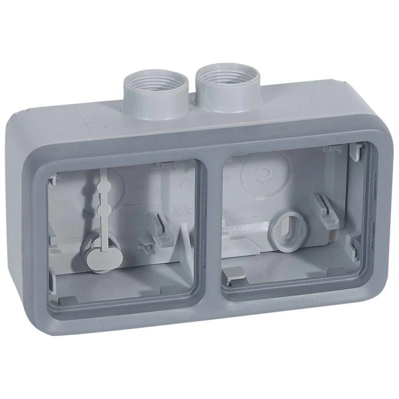 Legrand Коробка с каб. вводом PLEXO PG 2п. горизонт. Leg 069674