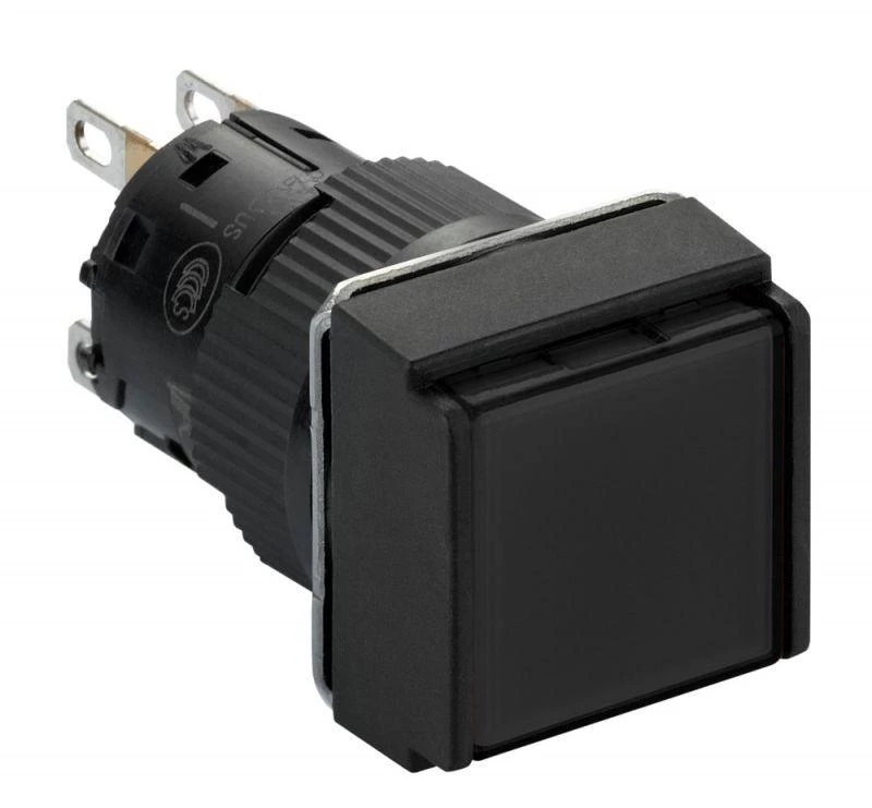 Schneider Electric Кнопка с пружинным возвратом черн. SchE XB6ECA21P
