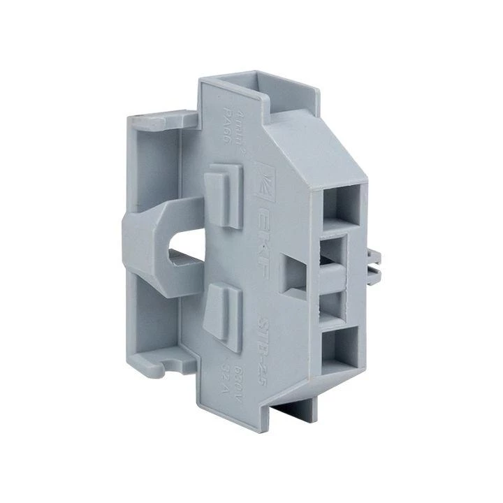 EKF Миниклемма STB-2.5 24А сер. PROxima  stb-m-2.5-gray