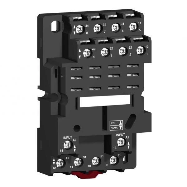 Schneider Electric Колодка для реле RPM4 с комб. конт. 4CO SchE RPZF4