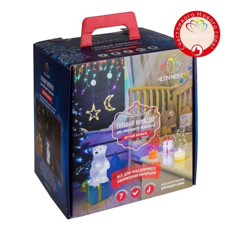 Neon-Night Набор "Детская" цвет гирлянд тепл. бел. 500-056