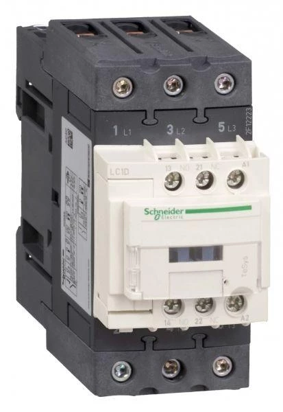 Schneider Electric Контактор 3п 40А D40 1НО+1Н3 230В AC SchE LC1D40AP7