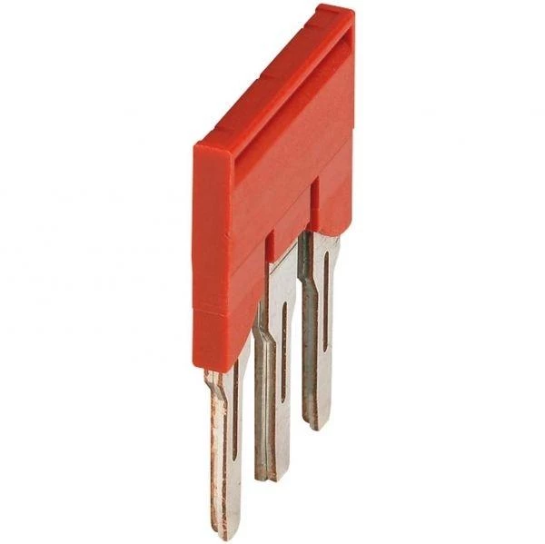 Schneider Electric Перемычка для клемм. 3 точки подкл. для 6мм Terminal Blocks красн. SchE NSYTRAL63