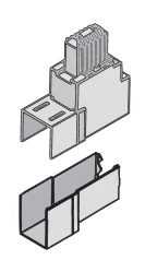 ABB Комплект клеммных крышек OZXB4K (уп.3шт)  1SCA022199R2850