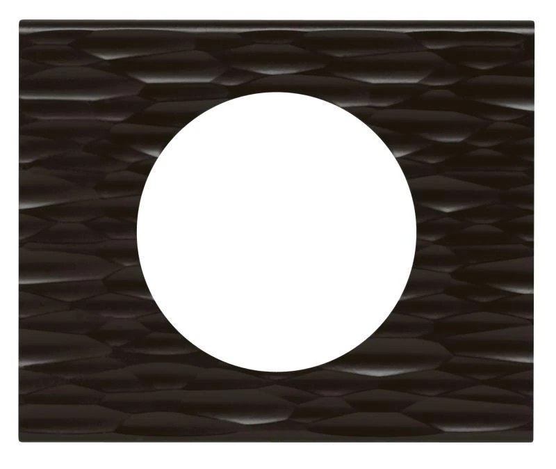 Legrand Рамка 1-м Celiane Corian черн. рифл. Leg 069021