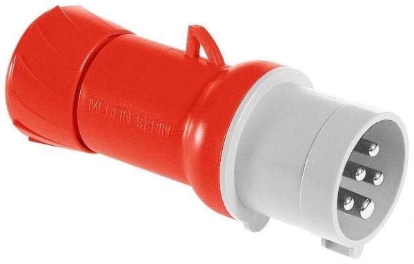 Schneider Electric Вилка кабельная 16А 3P+N+E 380В винт. IP44 SchE PKE16M435