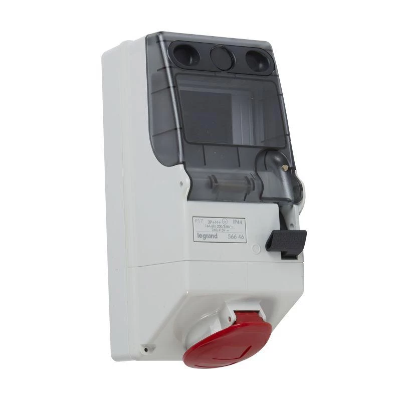 Legrand Щиток комб. 16А 3К+Н+З 400В IP44 Leg 056646