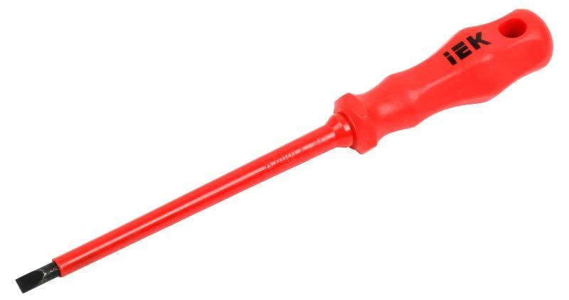 IEK Отвертка шлицевая Profi 6.5х150мм 1000В  TSC-3SL-6150
