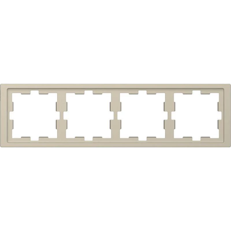 Schneider Electric Рамка 4-м Merten D-Life SD сахара SchE MTN4040-6533