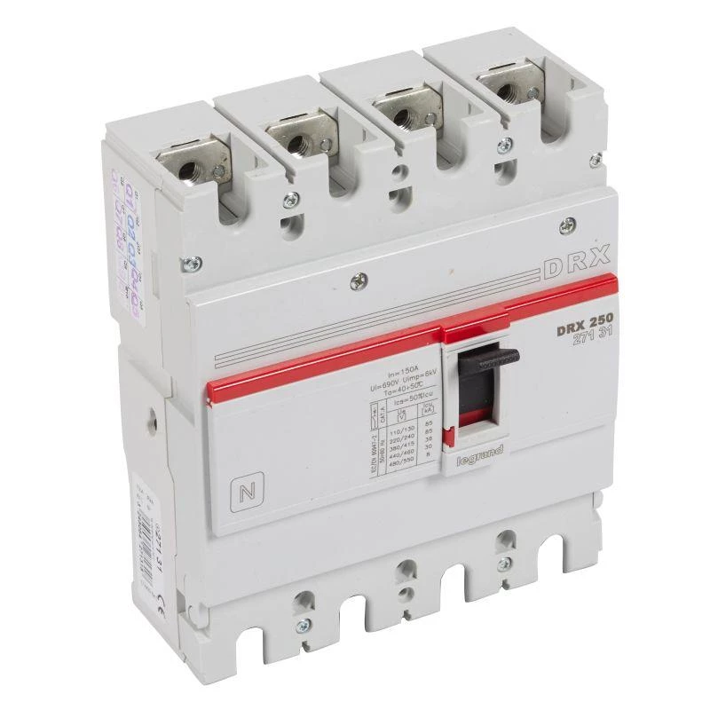 Legrand Выключатель автоматический 4п 150А 36кА DRX250 стационарн. Leg 027131