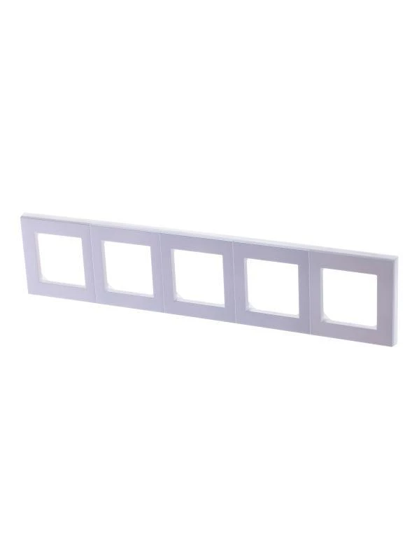 ABB Рамка 5-м Levit жемчуж./ледяной  2CHH015050A6068