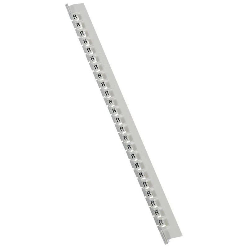 Legrand Маркер Memocab черн. маркировка на бел. фоне "R" Leg 037843