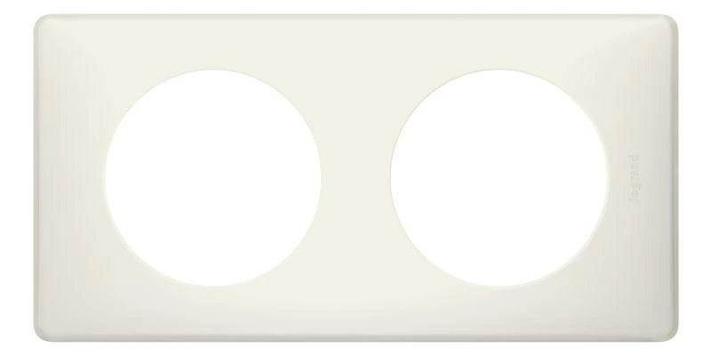 Legrand Рамка 2-м Celiane бел. перкаль Leg 066702