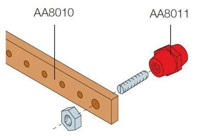 ABB Шина 20х5 мед. (дл.1м) (уп.4шт) AA8010