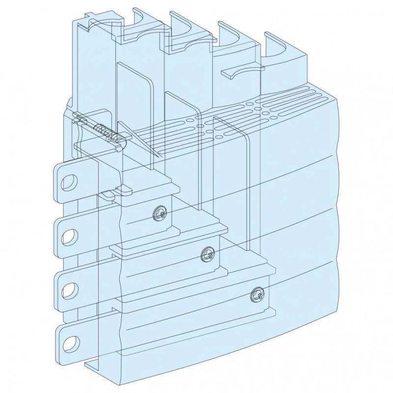 Schneider Electric Соединение вводное бл. NS-INS250 подключение сверху SchE 04066