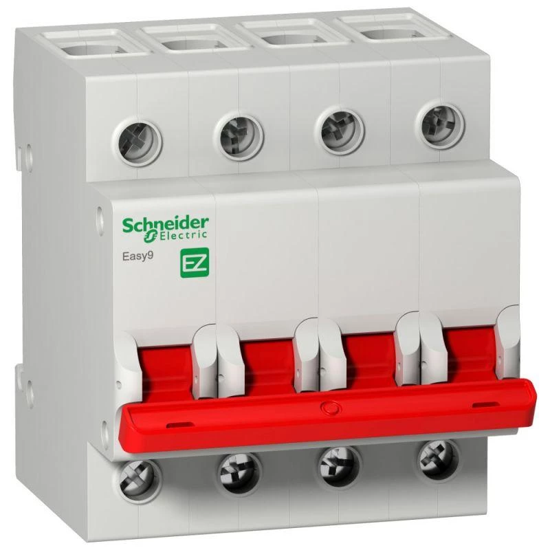 Schneider Electric Выключатель нагрузки EASY9 (мод. рубильник) 4П 40А 400В =S= SchE EZ9S16440