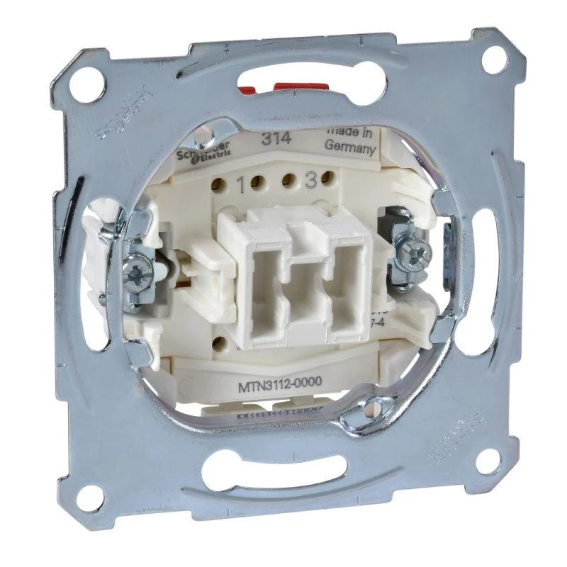 Schneider Electric Выключатель 1-кл. 2п СП Merten 10А IP20 механизм SchE MTN3112-0000