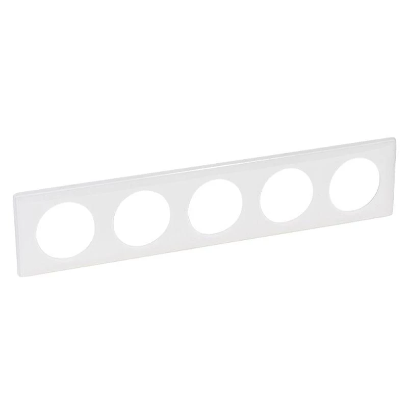 Legrand Рамка 5-м Celiane бел. глянец Leg 066630