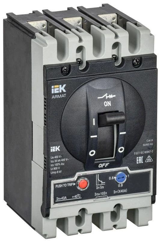 Фото IEK AR-MCCB-3S-035-0040A-ATUC
